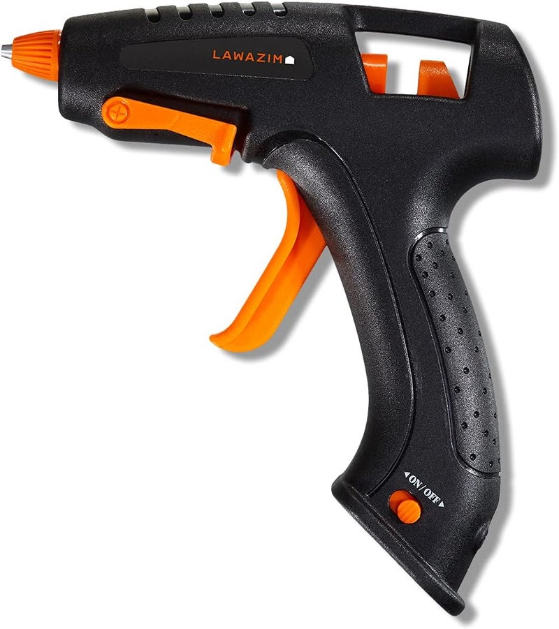 Cordless Glue Gun -15W 3.7V Black - Portable Mini Hot Glue Gun Melting Adhesive Gun Battery-Powered Rechargeable Glue Gun for Arts and Crafts Projects Repairs Scrapbooking Home improvement - Image 2