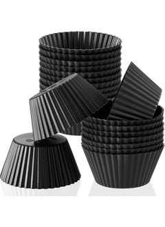 Patelai Patelai 20 Pieces Wax Melt Warmer Liners Reusable Silicone Leakproof Wax Liner Candle Tray Liner for Christmas, Candle Warmer(Black)  - Image 1