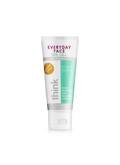 Thinksport Everyday Face Sunscreen Naturally Tinted Currant 2 Ounce (Packaging May Vary)  - Image 2