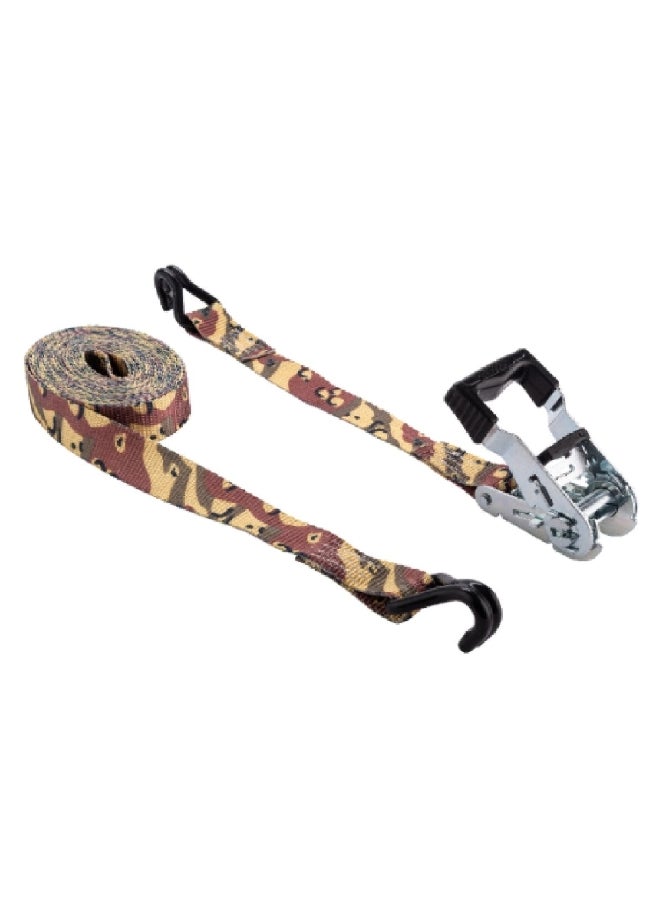 Keeper_Corporation Camo Ratchet Tie-Down with Open Handle Multicolour 1.25 Inch x 16 ft 47322  - Image 3