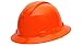 Ridgeline Pyramex Ridgeline Full Brim Hard Hat 4 Point Ratchet Hi Vis Orange Vented - Image 2