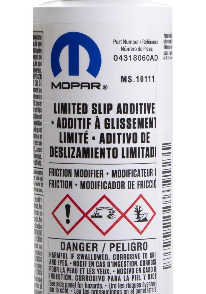 Chrysler Genuine Mopar Fluid 4318060AC Limited Slip Additive - 4oz