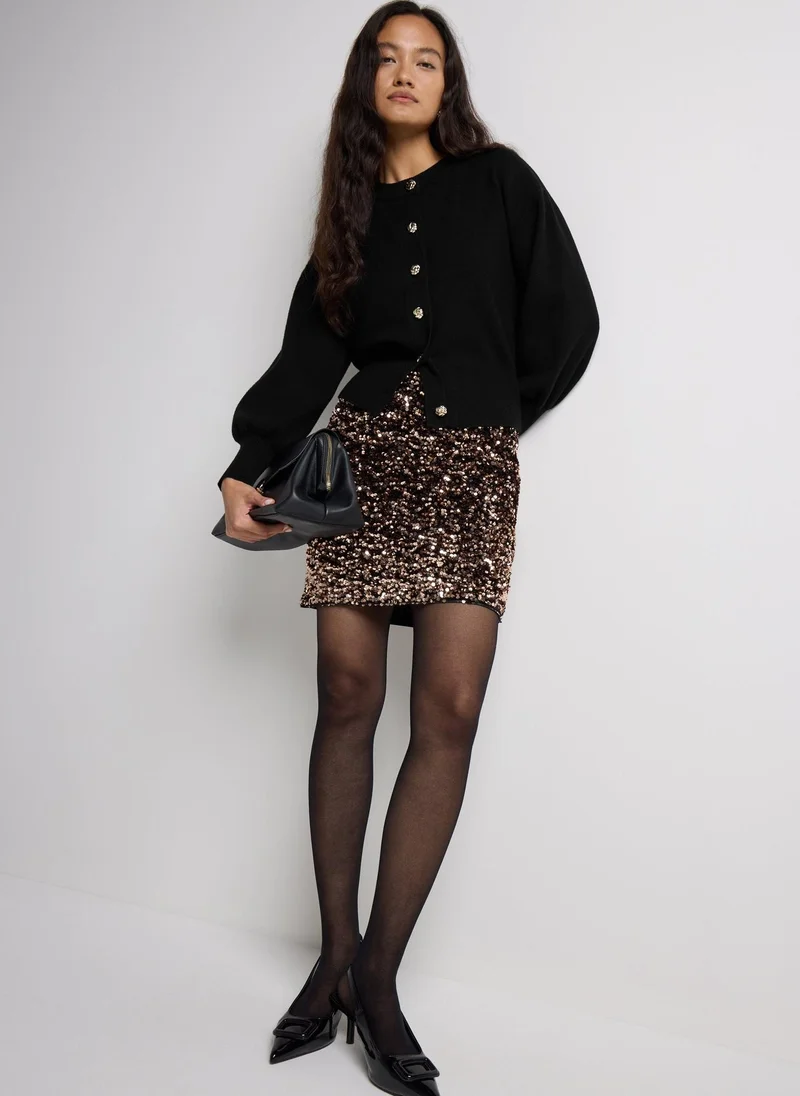 ماتلان كارديجان بأزرار أسود إت يو