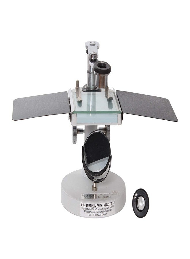 GEMKO LABWELL Gemkolabwell Diecast Aluminum Dissecting Microscope, Durable, White Microscope for Kids, Babies, and Students - Perfect for Learning and Exploration| - Image 1