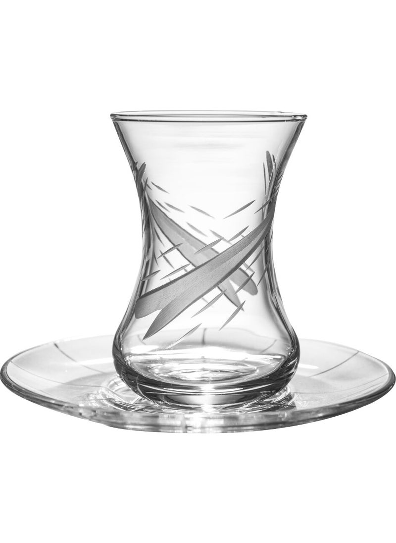 Royal Home Roya Home Estella 12 Piece Tea Glass Set for 6 People  - Image 2