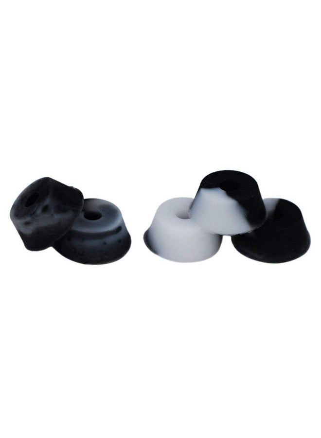Teak Tuning Bubble Bushings Pro Duro Series in Black and White Swirl - Extra Loose (51A) - Custom Molded Fingerboard Tuning - Image 1