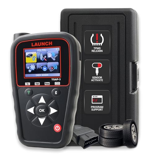 Launch LAUNCH TSAP-3 TPMS Programming Tool, Activate/Read/Relearn All TPMS Sensors, Program Over 20 Aftermarket Sensors, Service for Motorcycles & Dually Vehicles,3 Years Free Update via WiFi - Image 1