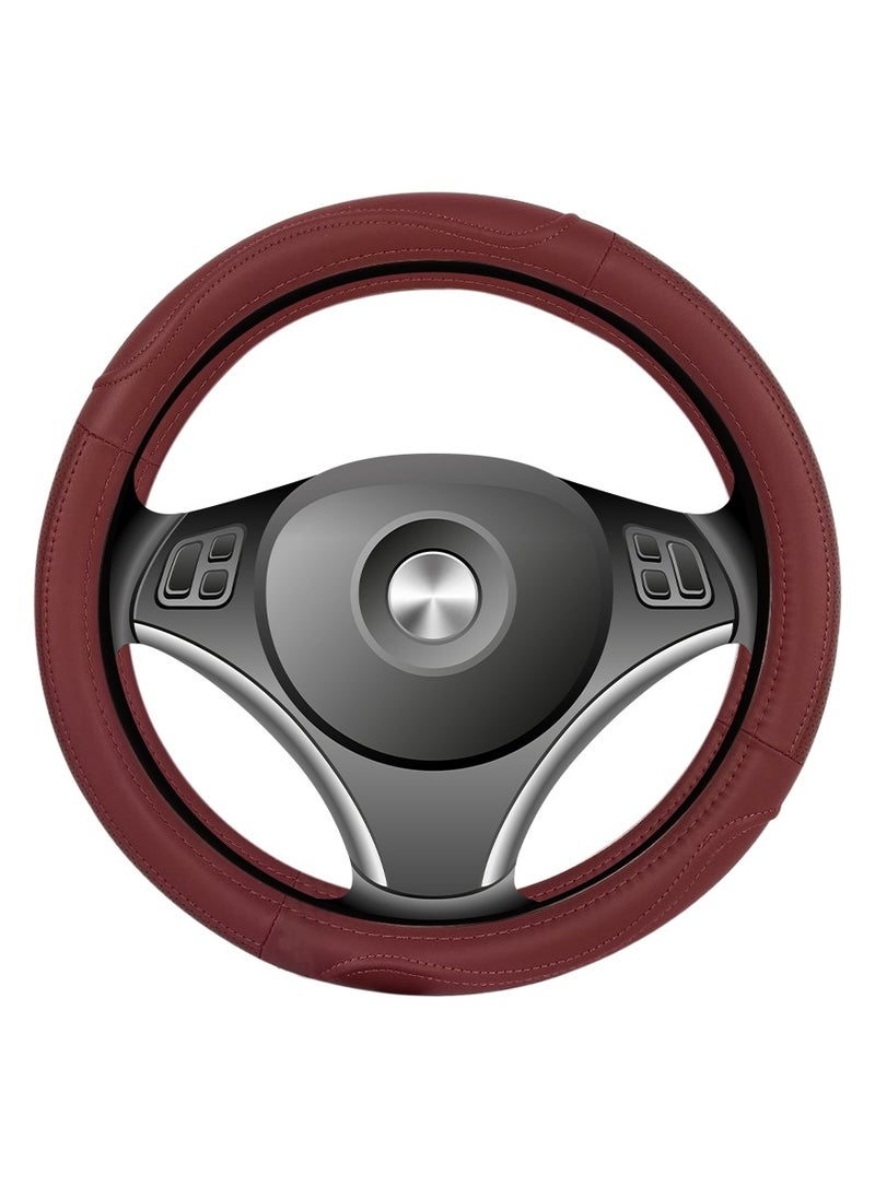 3XR - Car Steering Cover Good Grip Steering Wheel Cover Decoration For Universal Cars 3XR-J2146 - Image 1