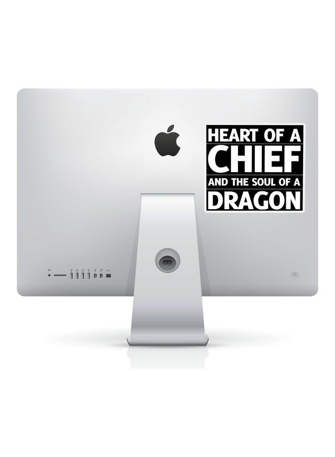 RKN Cheif Quote How To Train Your Dragon Vinyl Sticker For College Stationary Notebook 6inch - Image 1