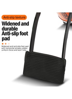 KSEIBI Air Foot Pump with Air Pressure Gauge, Portable Air Pump Inflator Pump Size 50x120mm, Sports Air Pump for Sports Balls, Bikes, Scooter, Car, Motorcycles and Toys Inflatable, Compact and Heavy Duty.  - Image 2