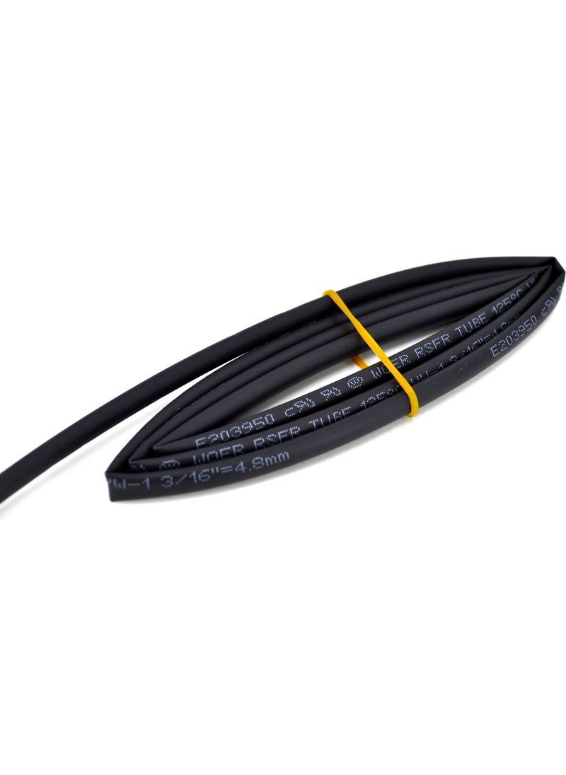 1 Meter 4.8 mm Black Heat Shrink Tubing Cable Insulation - pzsku/Z870BCB6AF17DFC0E94D7Z/45/_/1740620930/7ee3528d-a85c-4703-a8bf-a93be8ec91c2