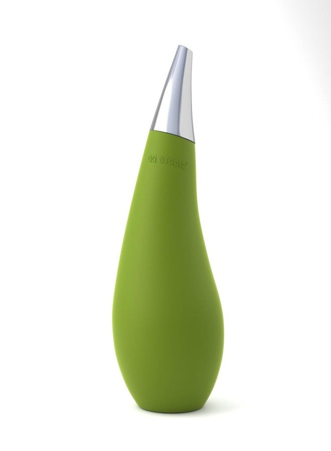 QQ Studio Kitchen Bathroom Counter top Squeezable Soap Dispensers Tear Drop Shape Bottle (Green, ~7oz) - Image 1