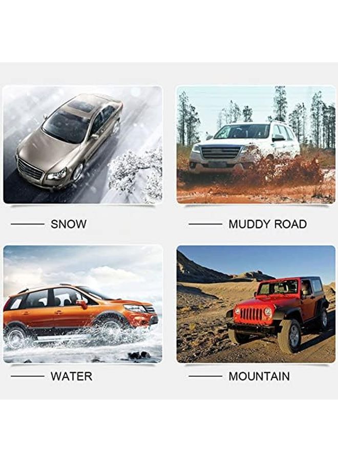 Acouto 20pcs Nylon Snow Chains Anti Skid Tire Traction Straps for Car Truck SUV - Image 5