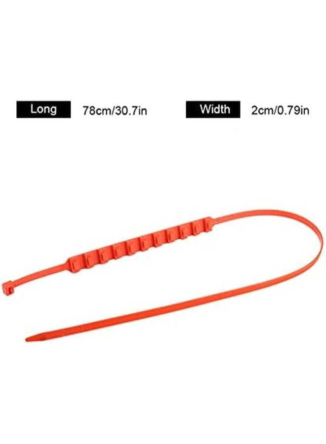 Acouto 20pcs Nylon Snow Chains Anti Skid Tire Traction Straps for Car Truck SUV - Image 4