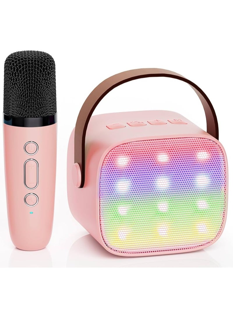 Karaoke Machine, Portable Bluetooth Speaker with Wireless Microphone, Music MP3 Player - Image 2
