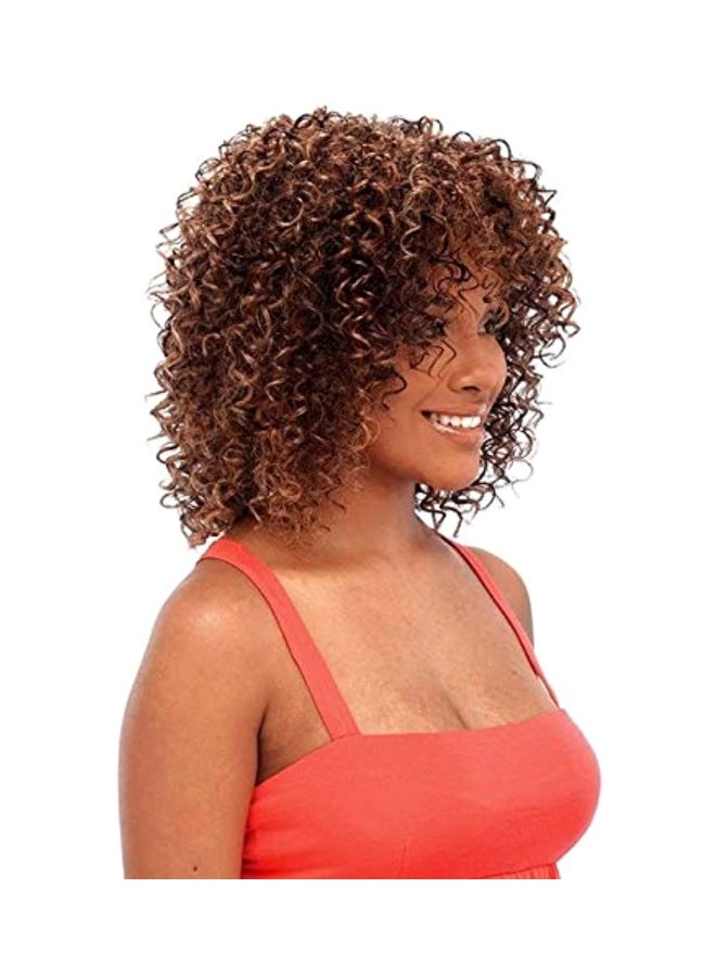 Vanessa Synthetic Fashion Wig Brown - Image 4