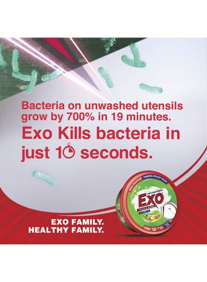Exo Round Antibacterical Dishwash Bar Tub 250g X 2Pcs - Image 5