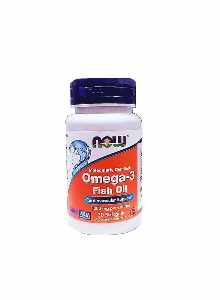 NOW OMEGA 3 FISH OIL 30 SOFTGELS
