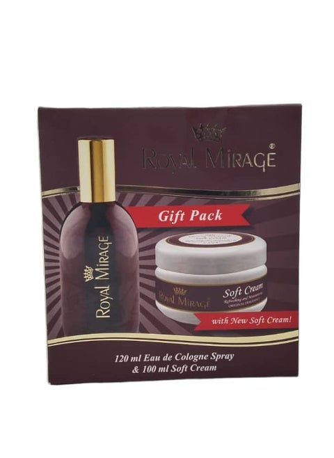 Royal Mirage EDC 120ml with Soft Cream 100ml