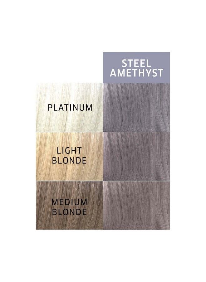 WELLA Color Charm - Paints Semipermanent Hair Dye For Temporary Hair Color Intermixable Shades Steel Amethyst - Image 1