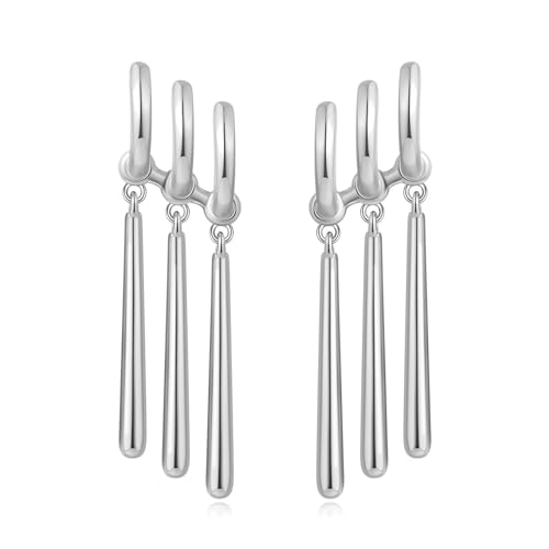 EXPHAIN Zoro Anime Earrings For Women Men Zoro Cosplay-Just One Ear Piercing- Figure Earrings For Anime Lovers (Silver) - Image 1