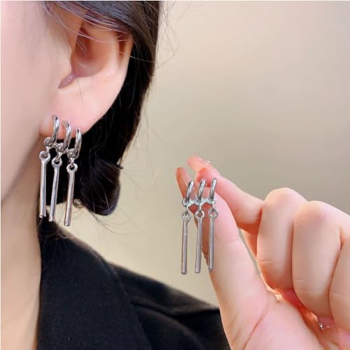 EXPHAIN Zoro Anime Earrings For Women Men Zoro Cosplay-Just One Ear Piercing- Figure Earrings For Anime Lovers (Silver) - Image 3