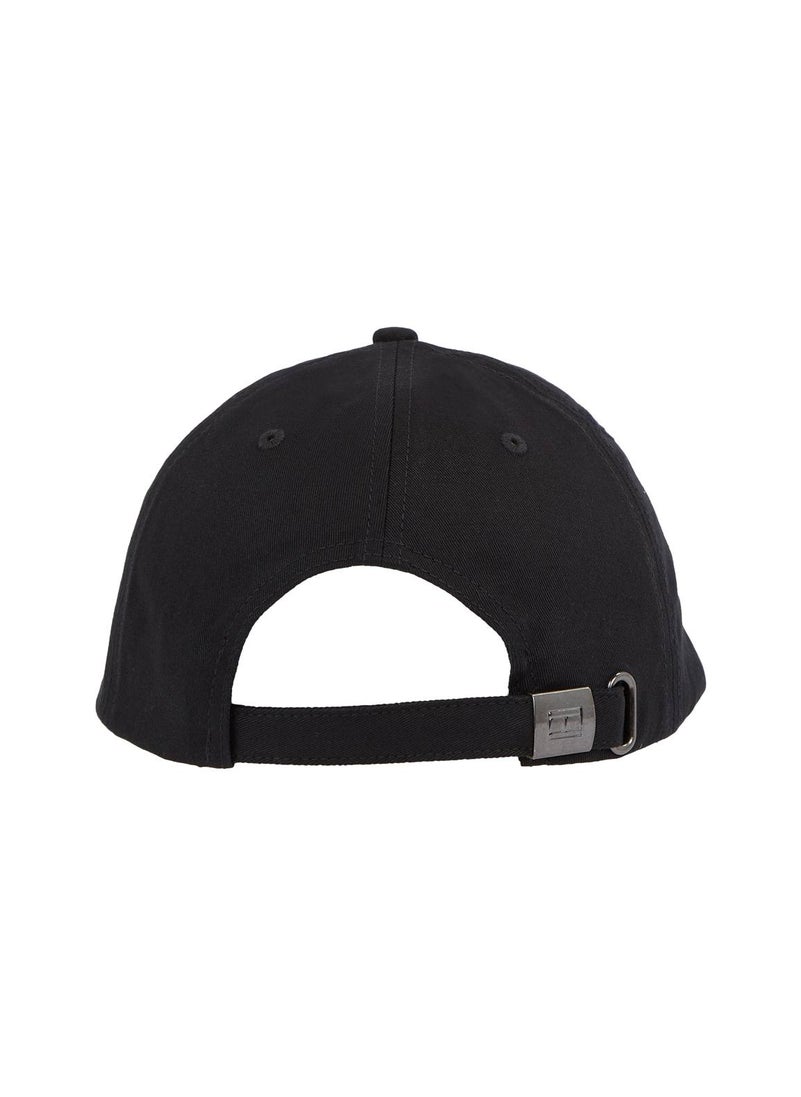 TOMMY HILFIGER - Men's  Classic Baseball Cap -  Cotton, Black - Image 1