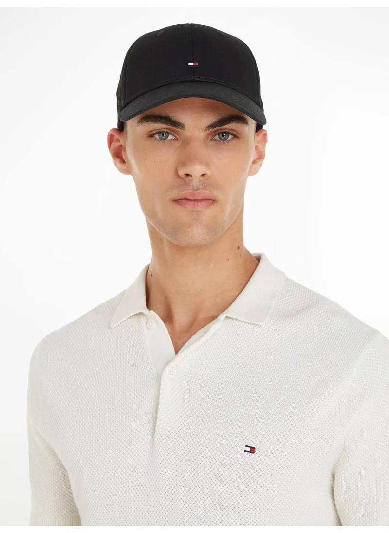 TOMMY HILFIGER Men's  Classic Baseball Cap -  Cotton, Black