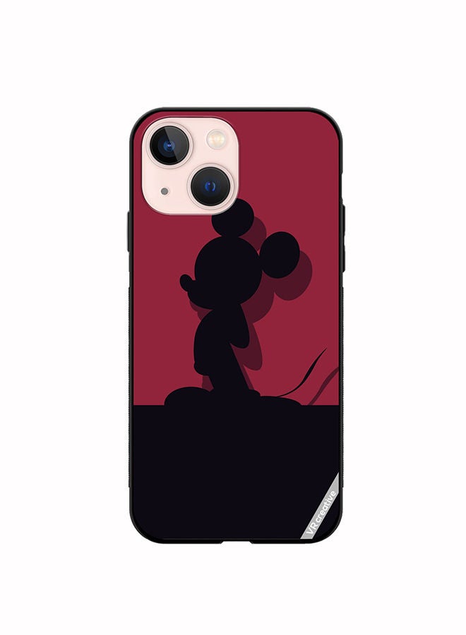 VR CREATIVE Protective Case Cover For Apple iPhone 14 Plus Mickey Red Design Multicolour - Image 1