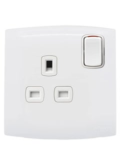 alfanar Alf New 13A 250V Dp Switch And Socket 7X7  - Image 1
