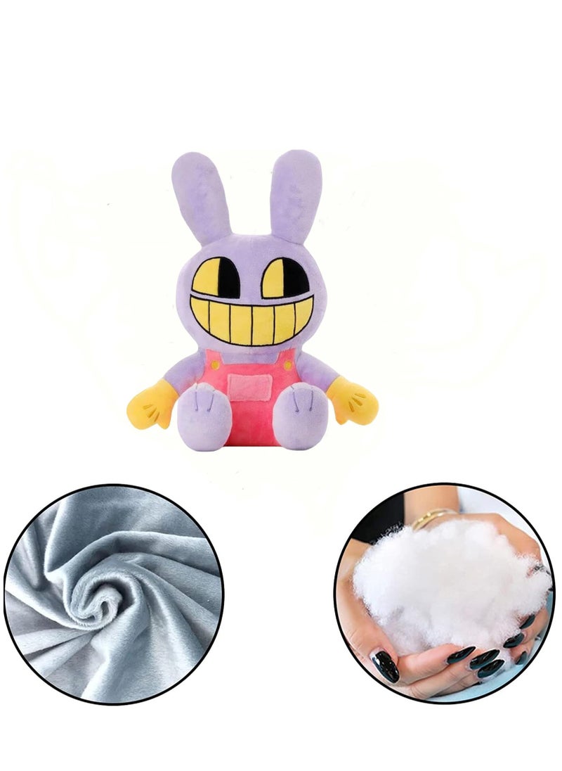 SYOSI - Plush Toys for Kids, Clown & Rabbit Stuffed Muppet Plushie Pillow Doll, 2 Pack Interesting Stuffed Clown & Rabbit Body Pillow for Kids Adults Boy Girls Soft Plush Birthday New Year Gifts (18CM) - Image 1