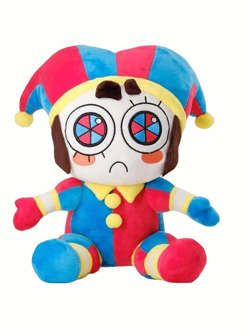 SYOSI - Plush Toys for Kids, Clown & Rabbit Stuffed Muppet Plushie Pillow Doll, 2 Pack Interesting Stuffed Clown & Rabbit Body Pillow for Kids Adults Boy Girls Soft Plush Birthday New Year Gifts (18CM) - Image 1