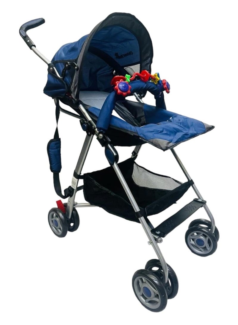 BABYCARA Lightweight Umbrella Baby Stroller With Sit And Sleep Reclining Seat For Daily Use - Image 3