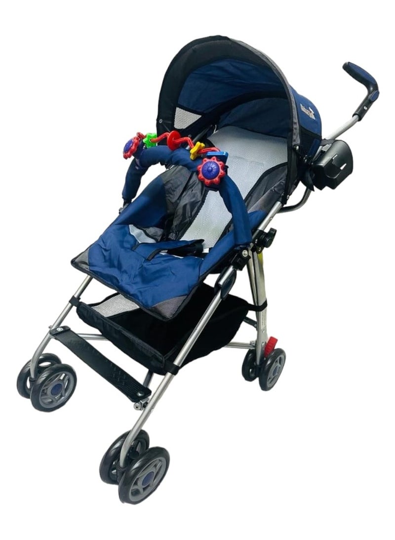 BABYCARA Lightweight Umbrella Baby Stroller With Sit And Sleep Reclining Seat For Daily Use - Image 2