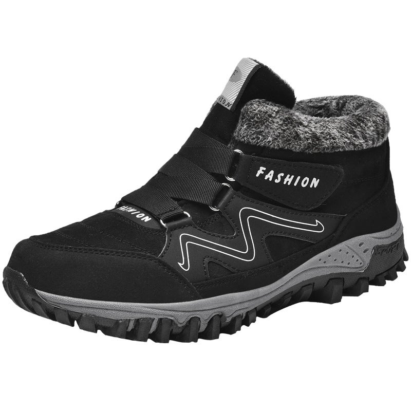 2024 Outdoor Tourism Sports Independent Station Couples Plus Size Winter Cotton Shoes - Image 4