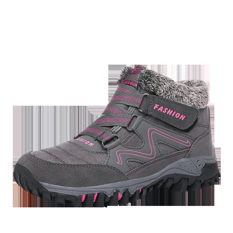 2024 Outdoor Tourism Sports Independent Station Couples Plus Size Winter Cotton Shoes - Image 2