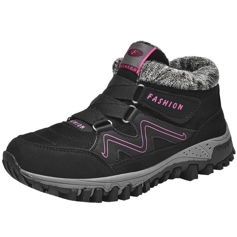 2024 Outdoor Tourism Sports Independent Station Couples Plus Size Winter Cotton Shoes - Image 5