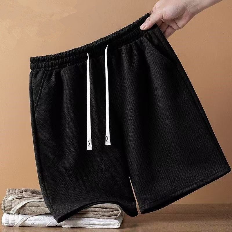 Summer Trendy Brand Summer Cotton And Linen Lace-Up Men'S Comfortable Casual Shorts - Image 4
