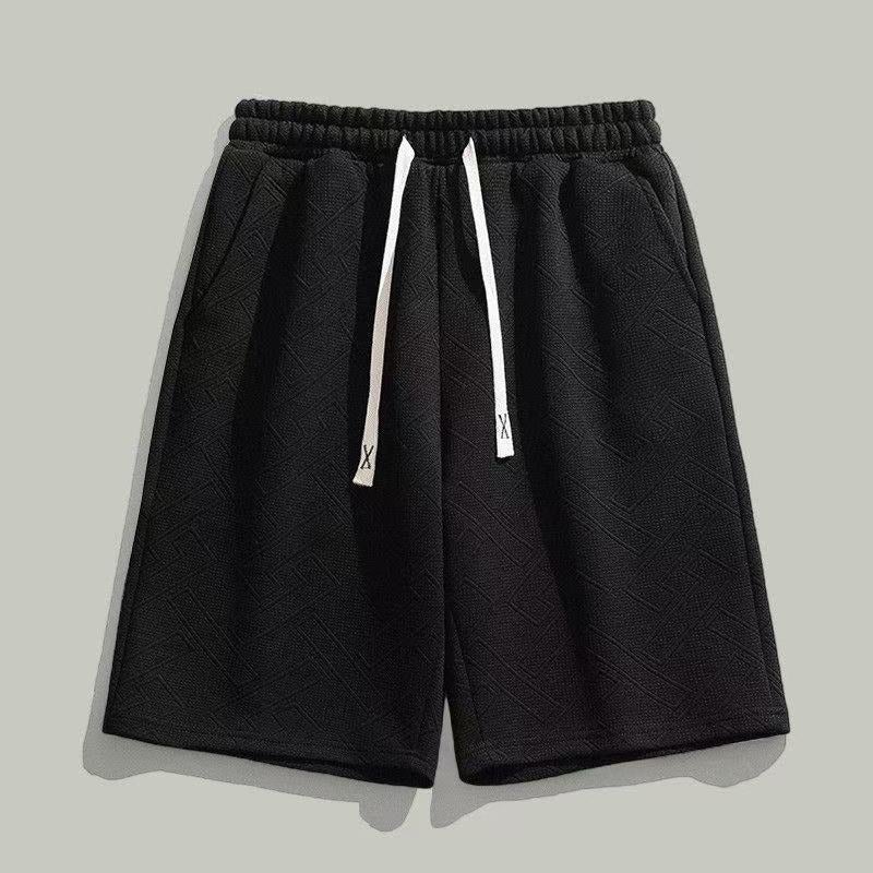 Summer Trendy Brand Summer Cotton And Linen Lace-Up Men'S Comfortable Casual Shorts - Image 1