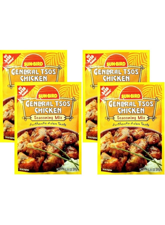 Sunbird General Tso's Chicken Seasoning Mix, 1.14 Ounce Packet (Pack of 4) - Image 1