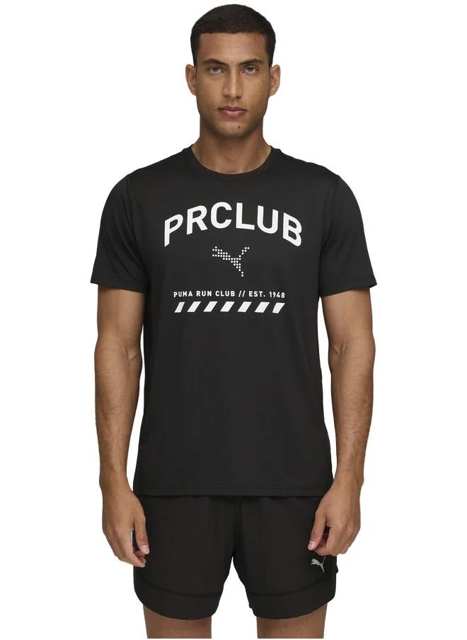 Puma RUN CLUB Graphic Mesh Tee Men