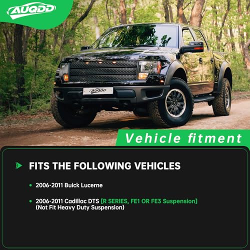 AUQDD 10Pc Front End Suspension Kit Fit For 2006-2011 Bu-ick Lucerne, Ca-dillac DTS, 2 Lower Control Arm w/Ball Joint 2 Sway Bar Link 4 Outer & Inner Tie Rod End (# K80354 K80355 K700528 EV260 ES3452) - Image 2