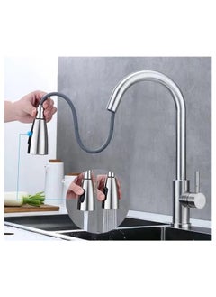 2 Spraying Mode Sink Faucet Silver - pzsku/Z870D40C0368373587CB7Z/45/_/1718807256/baf5f1c7-7882-4fc8-ae51-576818f82b33