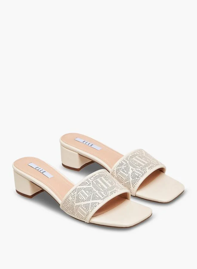ELLE Women Block Heel Sandals