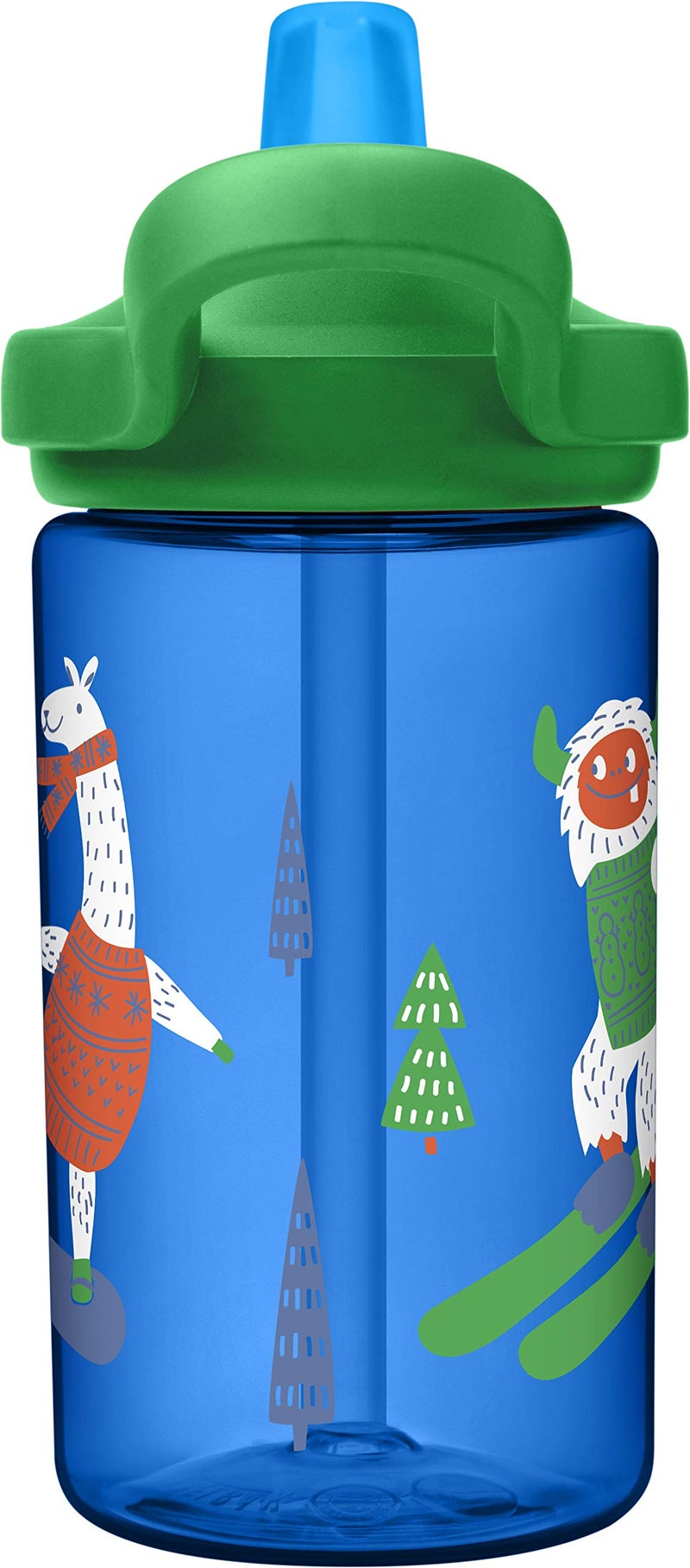 CAMELBAK Eddy+ Kids BPA-Free Water Bottle with Straw, 14oz, Sweater Shedders - Image 4