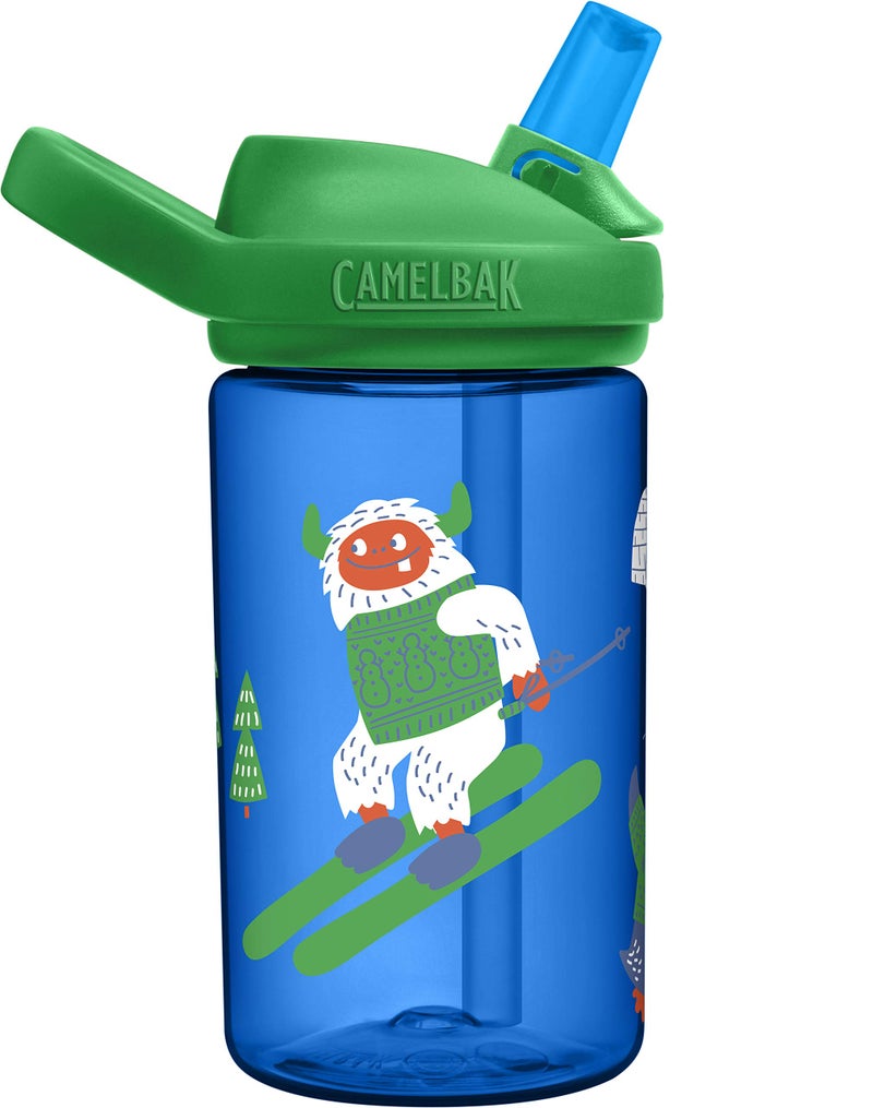 CAMELBAK Eddy+ Kids BPA-Free Water Bottle with Straw, 14oz, Sweater Shedders - Image 3