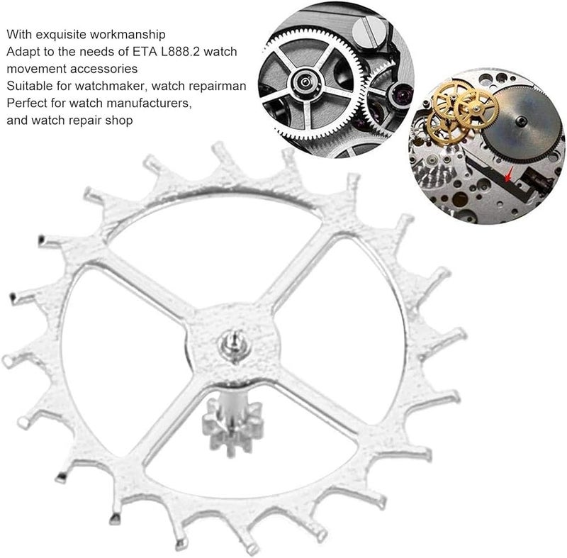 ETA L888 705 Mechanical Movement Escape Wheel Alloy Replacement Accessory for Watchmakers - Image 5