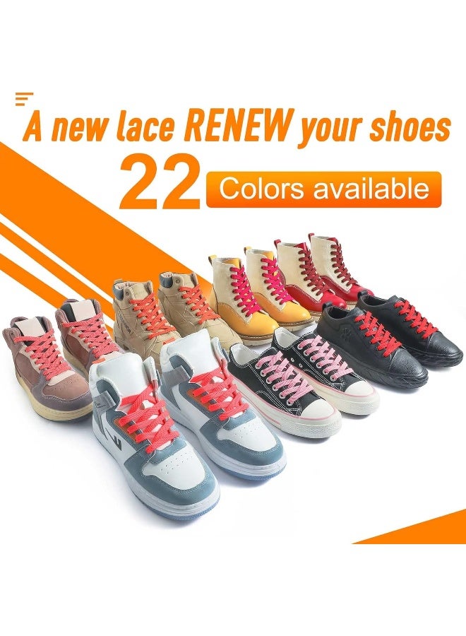 VSUDO VSUDO Flat Sneaker Shoe Lace, Flat Shoe String for Sneaker, Athletic Shoelace  - Image 4