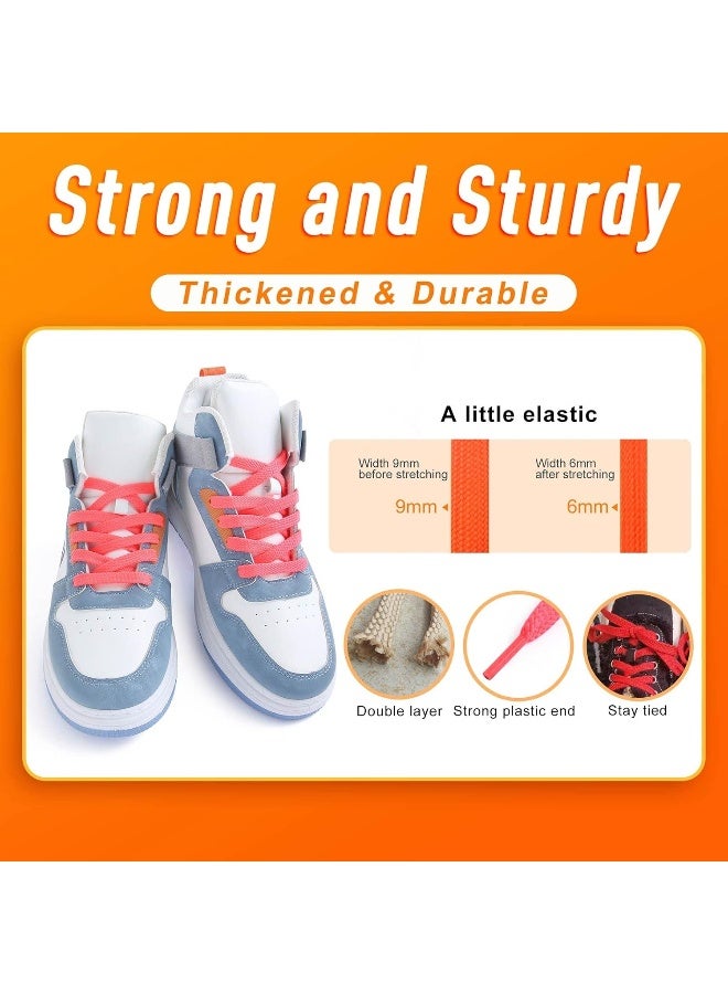 VSUDO VSUDO Flat Sneaker Shoe Lace, Flat Shoe String for Sneaker, Athletic Shoelace  - Image 3