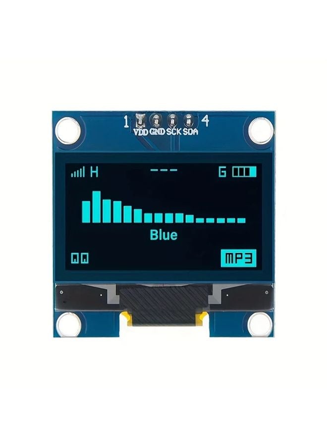 0.96 بوصة وحدة عرض أوليد زرقاء I2C IIC 128x64 مع شاشة أوليد - Image 1